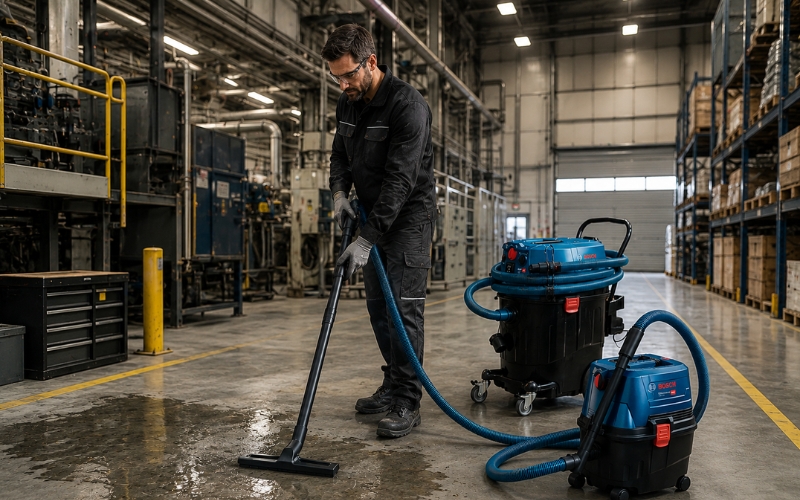 How Industrial Vacuum Cleaners Improve Workplace Hygiene